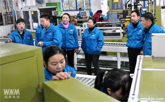 皖南電機開展班組互學活動 皖南電機開展班組互學活動