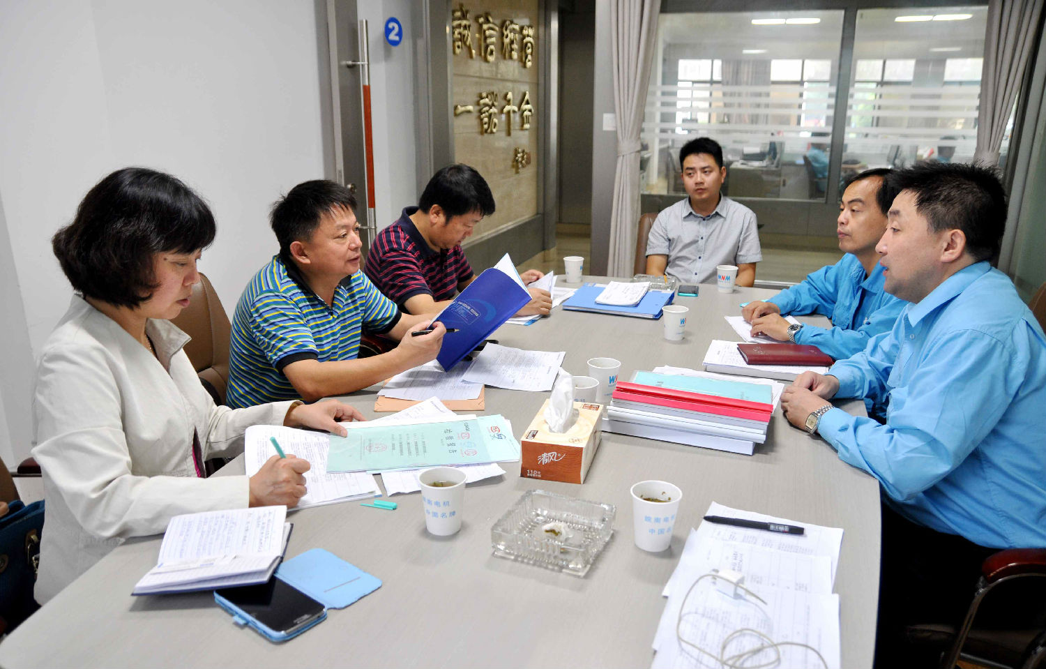 皖南電機通過南京鋼鐵二方體系審核 皖南電機通過南京鋼鐵二方體系審核