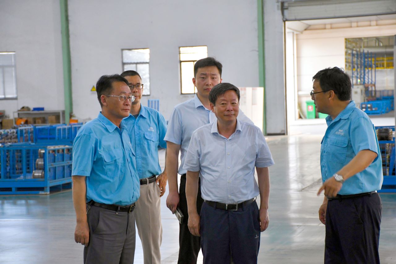 中機企協常務副會長楊一平來皖南電機調研指導 中機企協常務副會長楊一平來皖南電機調研指導