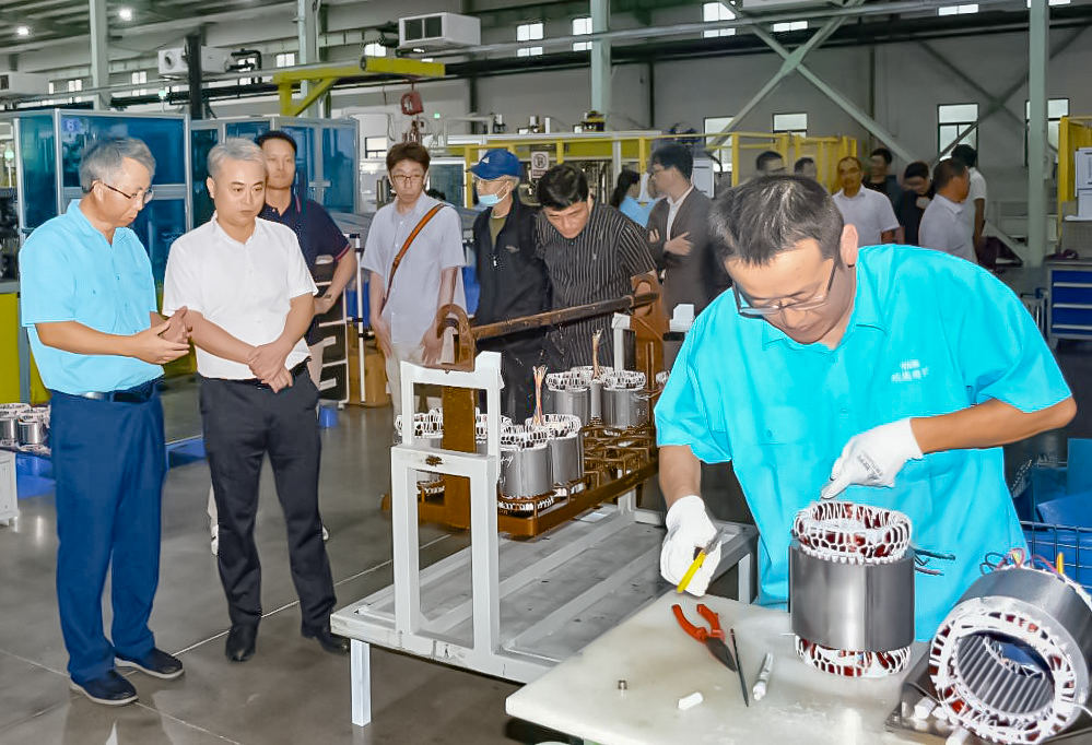 06- 市政府領導來皖南電機調研 06- 市政府領導來皖南電機調研